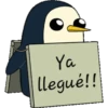Ya
llegué!!