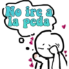 No ire
la peda