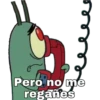 Pero no me
regañes