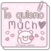 Te quiero
Much
Co
@mycute_stickers