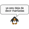 ya wey deja de
decir mamadas
B