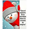 "Que el
espíritu
de la
Navidad
llene tu
corazón
de
alegría."
