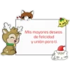 Mis mayores deseos
de felicidad
y unión para ti.