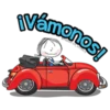 ámonos!
Cordmonroig Stickers