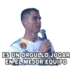 ES UN ORGULLO JUGAR
EN EL MEJOR EQUIPO