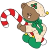 Couple Xmas Bear     (C) 12