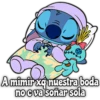 A mimir xq nuestra boda
no c va soñar sola