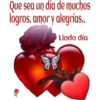Que sea un día de muchos
logros, amor y alegrías..
Lindo día