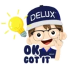DELUX
OK
GOT IT
DELUX
D