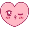 Corazón emoji 9