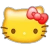 Emoji Kitty Yellow 5