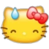 Emoji Kitty Yellow 7