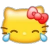 Emoji Kitty Yellow 12