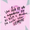 A TE VAS
Un
agradecer por
NO VIVIR a Medias,
POR darlo todo
SIEMPRE