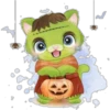 Cute Halloween 3 Clásica 12