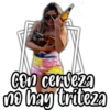 Cen cerveza
no hay triteza
