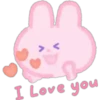 Cute Bunny   Pink   (C) 15