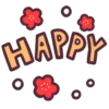 HAPPY
O
