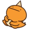 Emojis Dragón Orangeღ 23