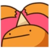Emojis Dragón Orangeღ 28