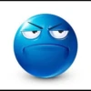 Blue emojis 7