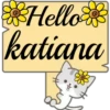 Hello Name Cat 1 8