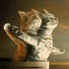 Stooped Cats 16
