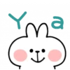 Spoiled rabbit emoji with word 10