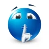 Blue emojis 22