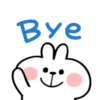 Spoiled rabbit emoji with word 14