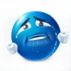 Blue emojis 25
