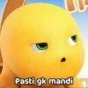 Pasti gk mandi