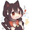 Black Kitten Girl 12