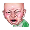 Angry face of children 11
