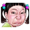 Angry face of children 15