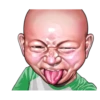 Angry face of children 18
