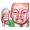 Angry face of children 19