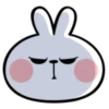 Spoiled Rabbit Emoji 25