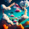 Neon Clouds - sticker pack 7