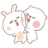 Puffy Bear and Rabbit PUDEL 18