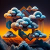Neon Clouds - sticker pack 14