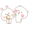 Puffy Bear and Rabbit PUDEL 21