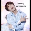 i am my
own crush