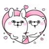 Bear & Rabbit 100% Lovelove By C ️I 18