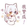white kitten girl polite every day 5