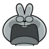 Spoiled Rabbit Facial Expression 14