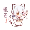 white kitten girl polite every day 22