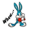 Buster Bunny from Tiny Toon Stickers 6