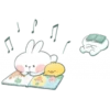 Spoiled rabbit with mask 6