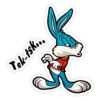 Buster Bunny from Tiny Toon Stickers 9
